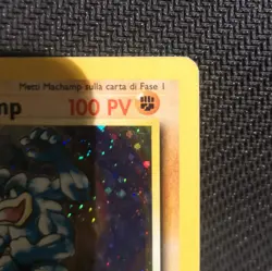Pokemon Card Machamp 8/102 Set Base Unlimited Rara Holo EXC-ITA - Image 4