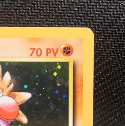 Pokemon Card Hitmonchan 7/102 Set Base Unlimited Rara Holo NM-ITA - Image 4