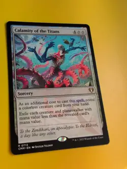 Calamity of the Titans. RAre SOrcery. CMM Magic the Gathering Card. - Image 4