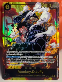 Monkey D Luffy OP10-118 Alt Art SEC (Royal Blood) - Image 1