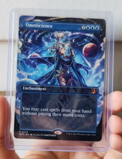 MTG - Omniscience- Wilds of Eldraine: Enchanting Tales- #70- Anime Art - Image 2