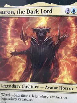 Magic the Gathering Sauron, the Dark Lord Nm Pack Fresh Pull Lort - Image 4