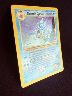 2000 Giovanni's Gyarados 5/132 Gym Challenge Holo Rare Vintage Pokemon TCG WoTC - Image 2