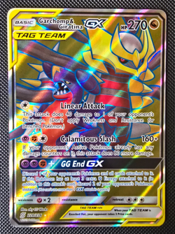 Pokemon - Garchomp & Giratina GX - SM Unified Minds - Full Art - 228/236 - M/NM - Image 1