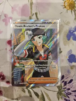 Pokemon TCG: Team Rocket’s Proton 227/182 Destined Rivals - Near Mint - Image 1