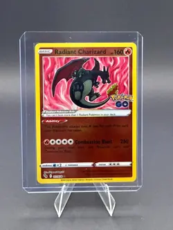 Radiant Charizard Pokemon Pokemon Go 011/078 Radiant Rare Holofoil Near Mint - Image 1