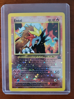 POKEMON TCG- ENTEI MOVIE PROMO - 34/50 - REVERSE HOLO - NEAR MINT! - Image 1