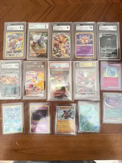 Pokemon Lot!!🔥🔥 Graded And Raw. CHARIZARDS, Machamp, Etc. Fast To Ship! - Image 3