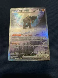 Ting-Lu ex Paldea Evolved Special Illustration Rare 263/193 SIR Pokemon Card NM - Image 1