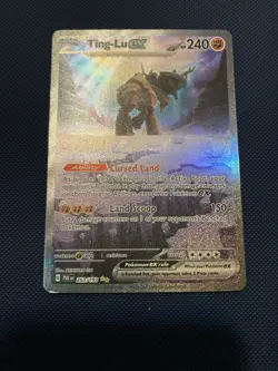 Ting-Lu ex Paldea Evolved Special Illustration Rare 263/193 SIR Pokemon Card NM - Image 2