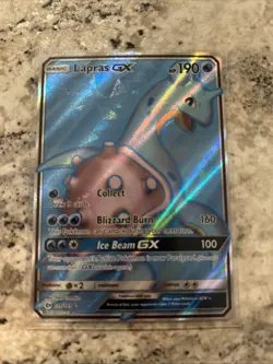 Pokemon TCG Lapras GX Full Art Ultra Rare Holo Card Mint Condition 139/149 - Image 1