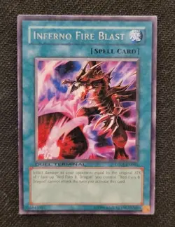 Inferno Fire Blast - DT01-EN041 - Duel Terminal Rare - Yugioh - Image 1