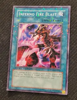 Inferno Fire Blast - DT01-EN041 - Duel Terminal Rare - Yugioh - Image 2
