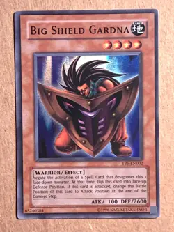 Big Shield Gardna TP5-EN002 SUPER RARE played + 3 JUMP-EN060 + Jump-en028 all 5 - Image 1