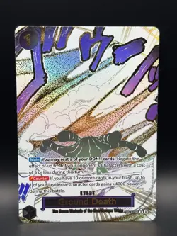 Ground Death Alt Art Manga Event OP14-096 The Azure Sea's Seven One Piece Eng - Image 1