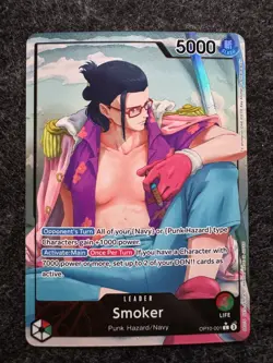 Smoker [Alternate Art] OP10-001 One Piece Royal Blood - Image 1