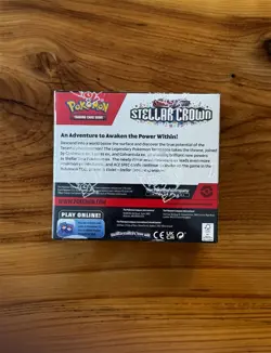 POKEMON TCG SCARLET & VIOLET STELLAR CROWN BOOSTER BOX FACTORY SEALED NEW - Image 2
