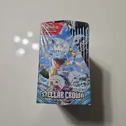 Pokemon Stellar Crown Booster Box - Scarlet & Violet TCG New Sealed Tight Wrap - Image 2