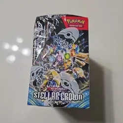 Pokemon Stellar Crown Booster Box - Scarlet & Violet TCG New Sealed Tight Wrap - Image 4