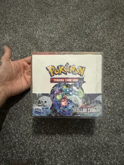Stellar Crown Booster Box - Pokemon Scarlet And Violet TCG - Brand New & Sealed - Image 1