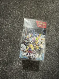 Stellar Crown Booster Box - Pokemon Scarlet And Violet TCG - Brand New & Sealed - Image 5