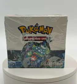 Pokemon TCG Scarlet & Violet Stellar Crown Booster Box SEALED NEW - Image 1