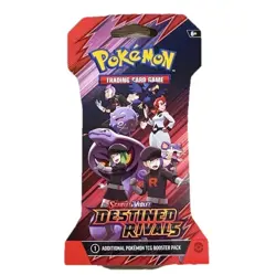 (Pack of 4) Pokemon TCG Scarlet & Violet Destined Rivals Sleeved Packs | Sealed - Image 2