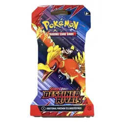 (Pack of 4) Pokemon TCG Scarlet & Violet Destined Rivals Sleeved Packs | Sealed - Image 3