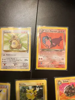 18 Vintage Holo Rare Pokemon Card Lot WOTC 1999 Base Set, Jungle, Fossil - LP/MP - Image 2