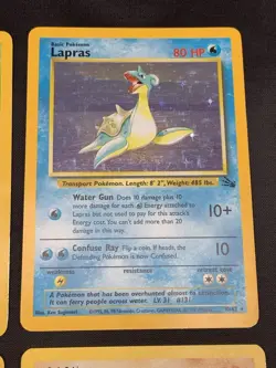 Vintage Rare Holo Pokemon Card Lot WOTC 1999 Base Set, Jungle, Fossil - MP/HP - Image 4