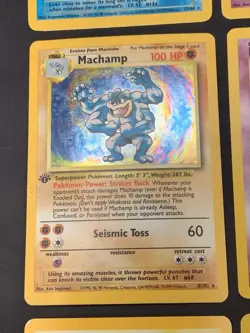 Vintage Rare Holo Pokemon Card Lot WOTC 1999 Base Set, Jungle, Fossil - MP/HP - Image 5