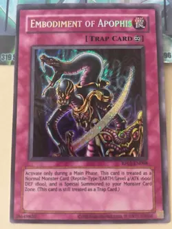 Yugioh 1x Embodiment of Apophis Secret RP01-EN098 Retro Pack 2020 Reprint NM - Image 1