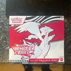Pokemon TCG Scarlet & Violet White Flare Elite Trainer Box New & Factory Sealed - Image 1