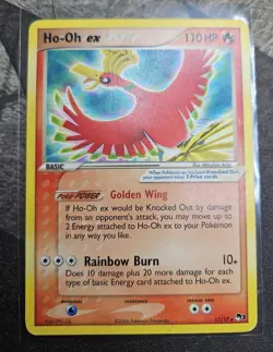 Ho-Oh ex POP Series 3 Promo 17/17 Non-Holo Rare Pokemon Card - LP/MP check image - Image 2
