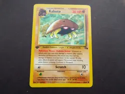 Pokemon Kabuto 50/62 - Fossil 1st Edition Common Card - Image 2