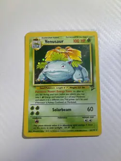 Venusaur 18/130 Base Set Holo Rare Pokemon TCG Card - Image 1