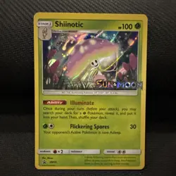 Shiinotic - SM10 - Pokemon Sun & Moon Promo Ultra Rare Card NM - Image 1