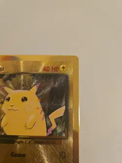 Pokemon TCG Celebrations Pikachu Gold Metal Card 58/102 25th Anniversary (LP) - Image 4