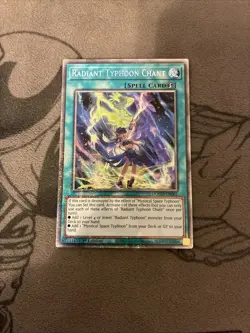 Radiant Typhoon Chant DOOD-EN061 1st Edition Starlight Rare Yu-Gi-Oh - Image 2