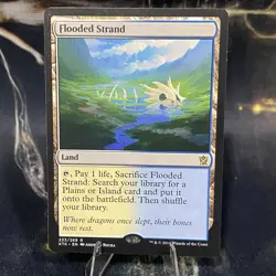 Magic the Gathering - Flooded Strand - Khans Of Tarkir (KTK) - #233 - LP - Rare - Image 3