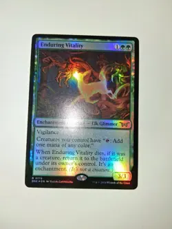 Enduring Vitality FOIL - Duskmourn MTG 0176 NM - Image 1