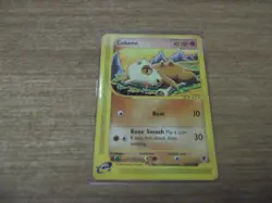 2002 Pokemon E-Reader CUBONE Expedition 103/165 Non-Holo NM/LP - Image 1