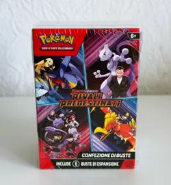 Pokemon Karmesin & Purpur Ewige Rivalen Booster Bundle (6 Booster) Italien NEU - Image 1