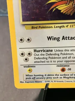 Pokemon TCG Pidgeot #8/64 Jungle Set Unlimited Holo Rare WOTC VTG 1999 LP - Image 5