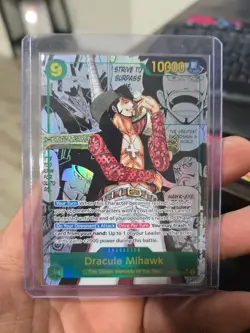 Dracule Mihawk (Manga) OP14-119 The Azure Sea's Seven Foil - Image 1