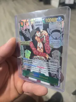 Dracule Mihawk (Manga) OP14-119 The Azure Sea's Seven Foil - Image 5