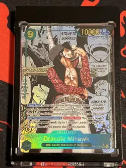 Dracule Mihawk (Manga) OP14-119 The Azure Sea's Seven Foil - Image 3