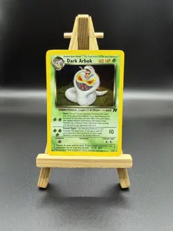 Pokemon TCG Dark Arbok Team Rocket 2/82 Holo WOTC Moderately Played/MP+ - Image 1