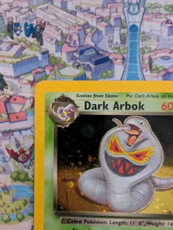 Dark Arbok 2/82 Holo Rare Team Rocket MP Vintage WOTC - Pokemon TCG - Image 4