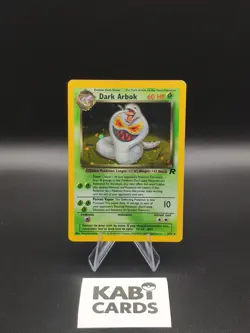 Dark Arbok 2/82 Holo Rare Team Rocket Unlimited WOTC - MP - Pokemon TCG - Image 1